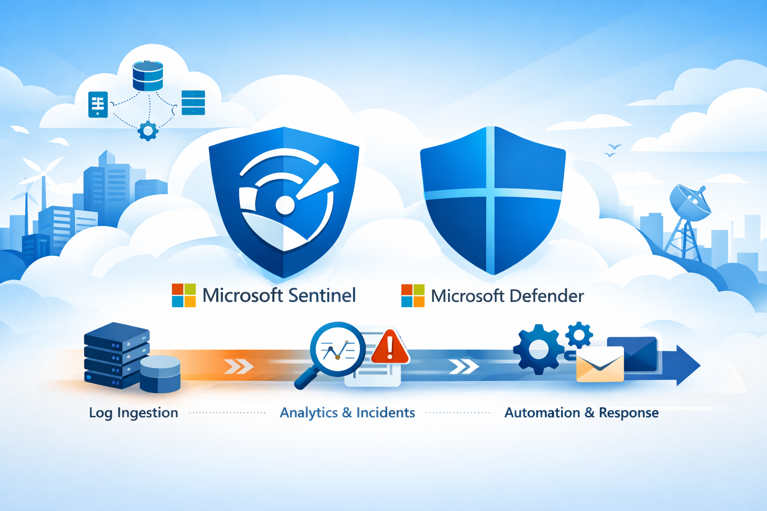 Microsoft Sentinel + Defender Lab (Azure SIEM/SOAR)